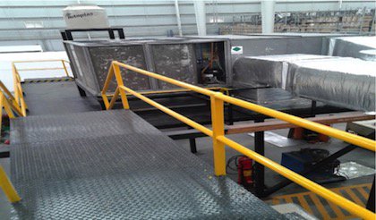 MONTAJE DE UNIDAD AIRE ACONDICIONADO PAQUETE